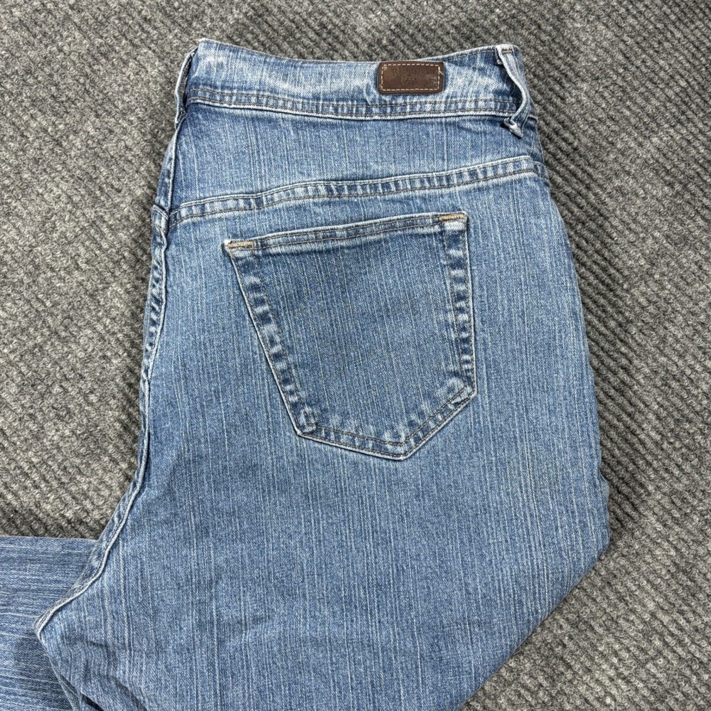 Riders by Lee Straight Leg Jeans Women 20W P Blue Medium Wash Stretch - Picture 2 of 14